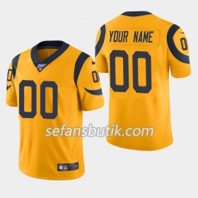 Los Angeles Rams Tröjor Custom Nike Gold 100th - Herr